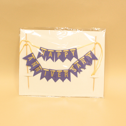 Happy Anniversary Banner | Pack Of 10 Pieces