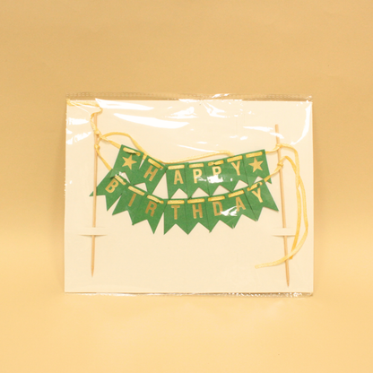 Happy Birthday Banner | Pack Of 10 Pieces