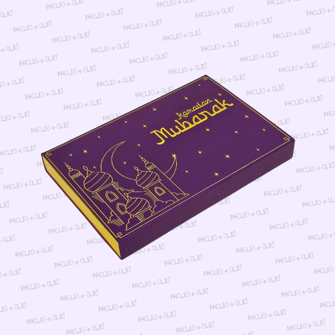 24 PCS RAMADAN CHOCOLATE BOX (10.5x7x1.5 INCHES)