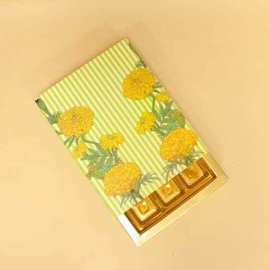 12 Cavity Chocolate Box | 8.5x6.5x1.5 Inches