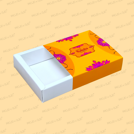 Rakhi Brownie Box (5.5x5.5x1.5 INCHES)