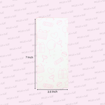 Cutlery Pouch (7x3.5 Inches) | Pack of 100 Pieces