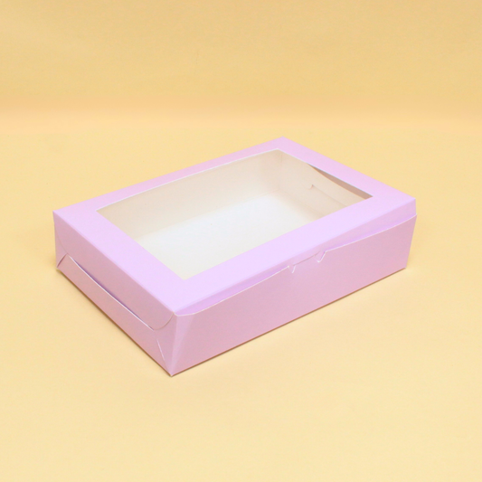 6 Pieces Brownie Box | 9x6x2 Inches