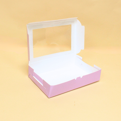 6 Pieces Brownie Box | 9x6x2 Inches