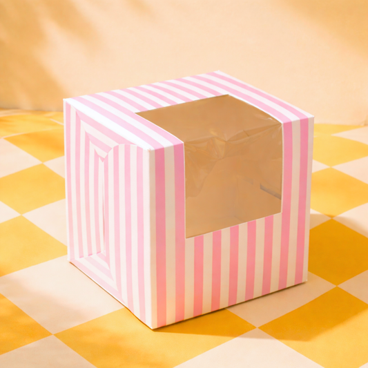 Tall Cake Box | 8x8x7.6 Inches