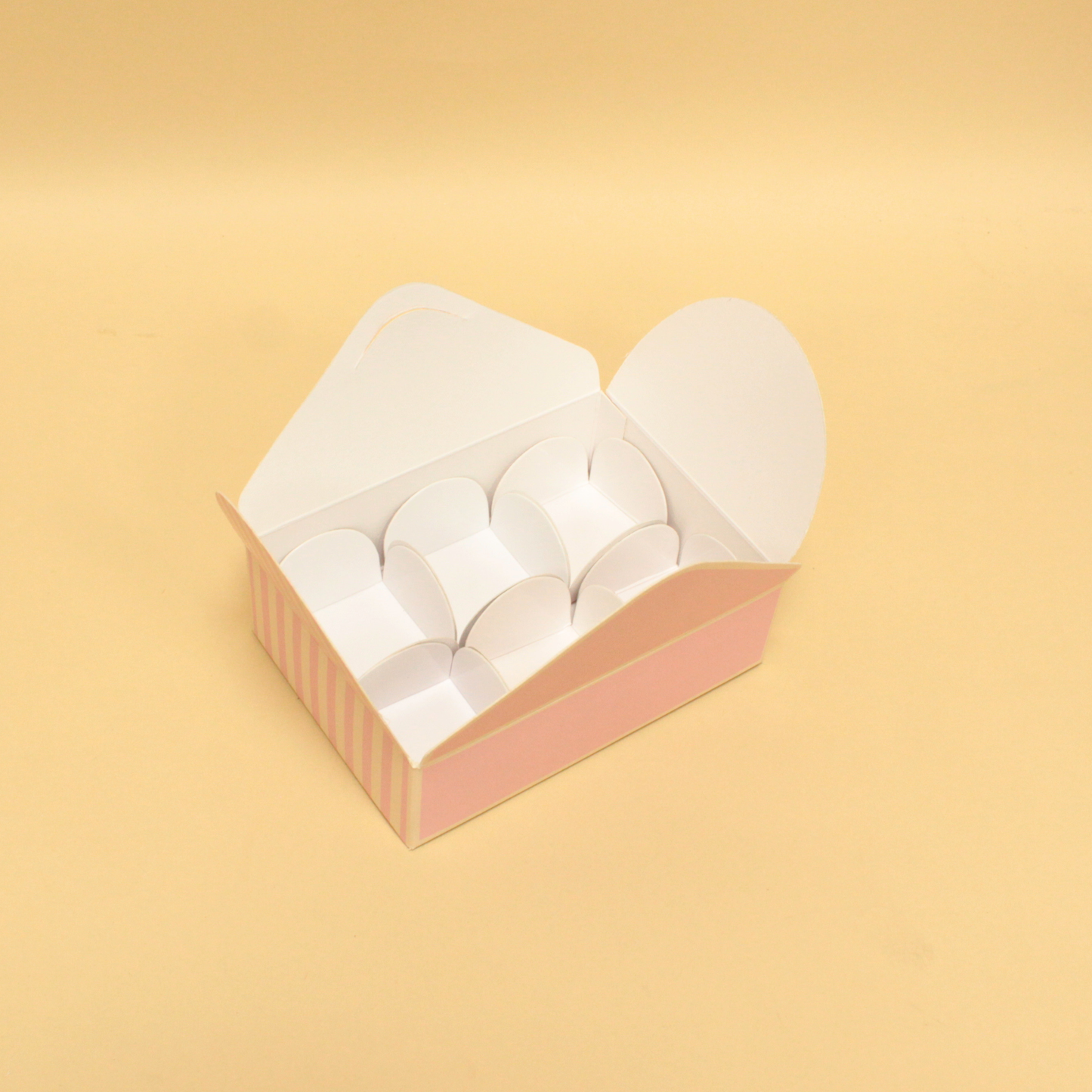 6 Cavity Chocolate Envelope Box | 5x3.5x1.5 Inches