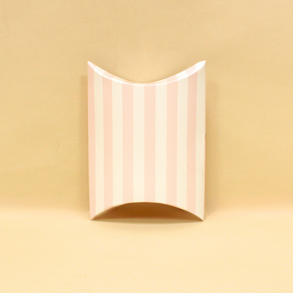 Stripes Pillow Box | 4.3x4.3x1.7 Inches