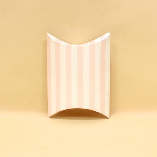 Stripes Pillow Box | 4.3x4.3x1.7 Inches
