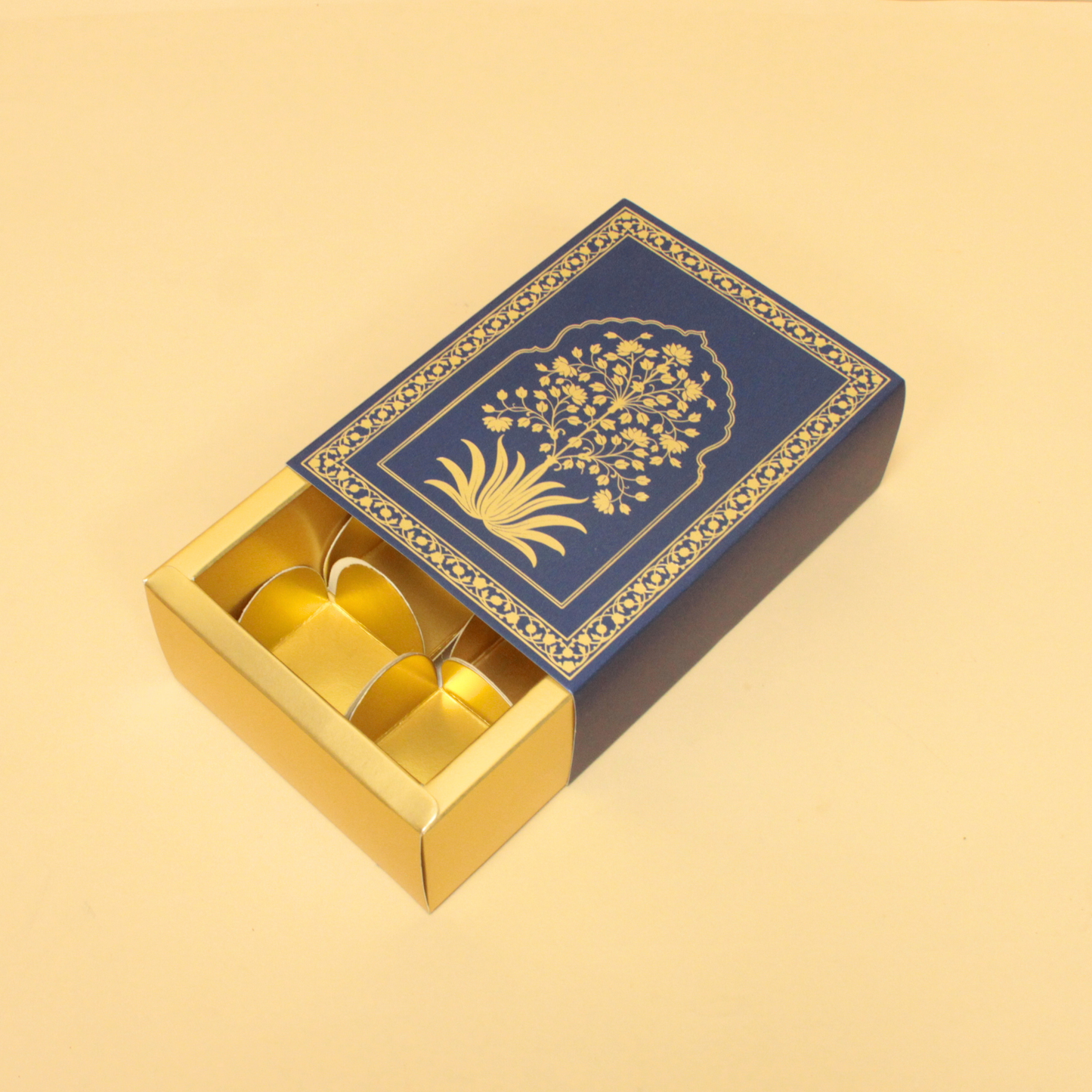 6 Cavity Chocolate Box | 5.5x4x2 Inches