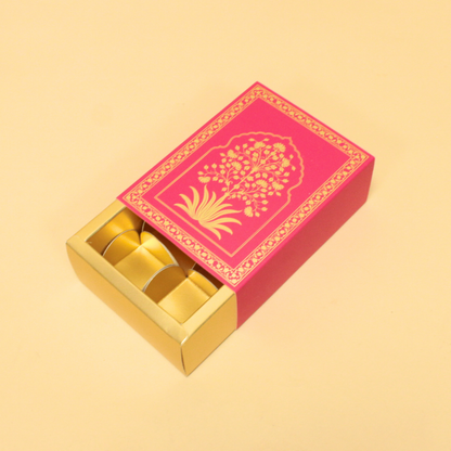 6 Cavity Chocolate Box | 5.5x4x2 Inches