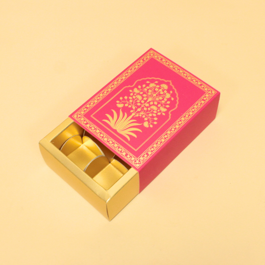 6 Cavity Chocolate Box | 5.5x4x2 Inches