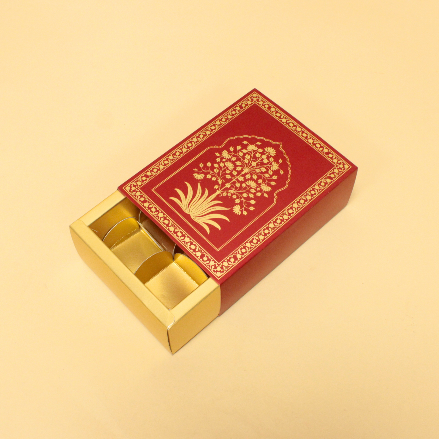 6 Cavity Chocolate Box | 5.5x4x2 Inches