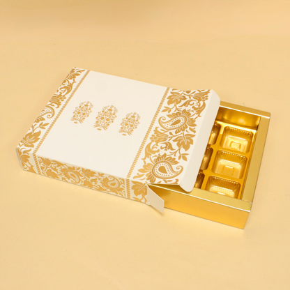 9 Cavity Chocolate Box (6.5x6.5x1.5 Inches)