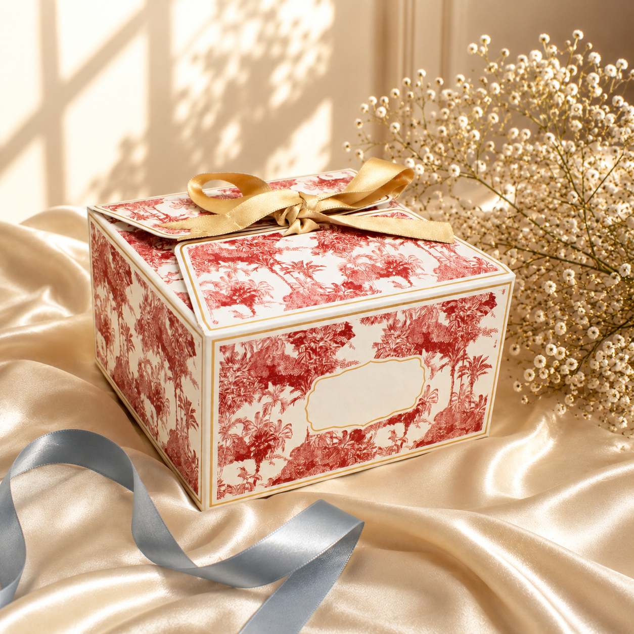 Premium Hamper Box | 7x7x4 Inches, 500g Capacity