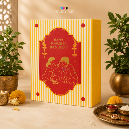 Rakhi Hamper Box (10.5x8.5x4 Inches)