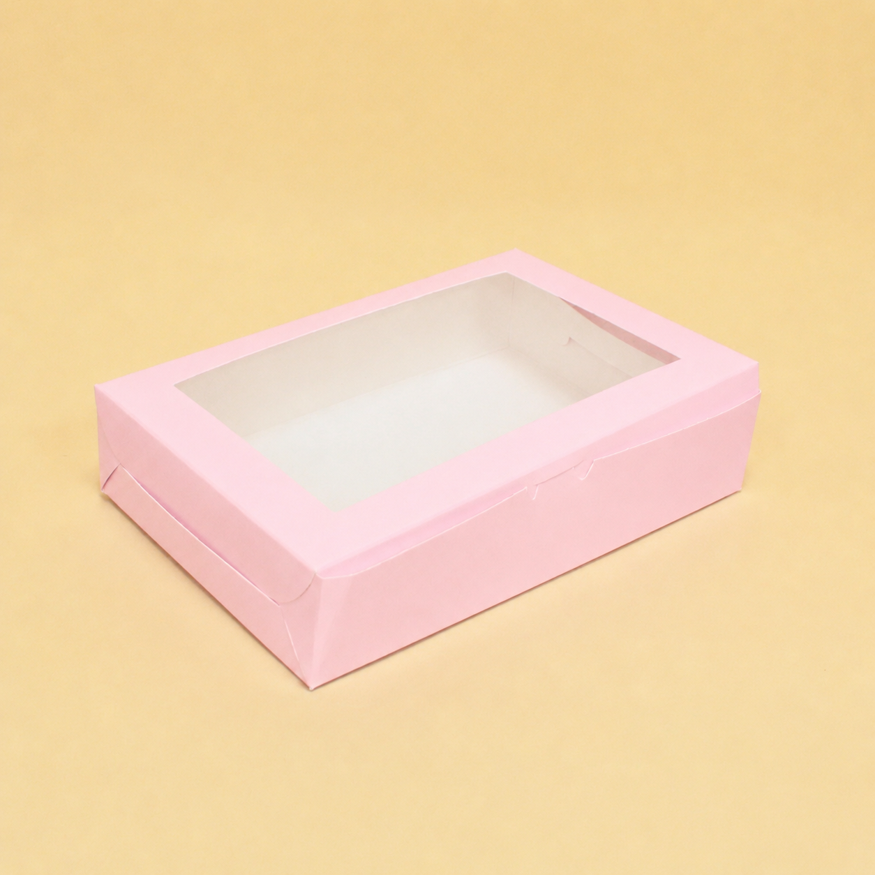 6 Pieces Brownie Box | 9x6x2 Inches