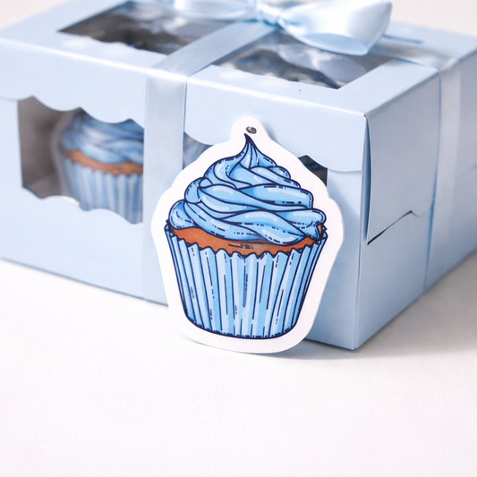 Cupcake Tags | 2.6x2 Inches | Pack Of 100 Pieces