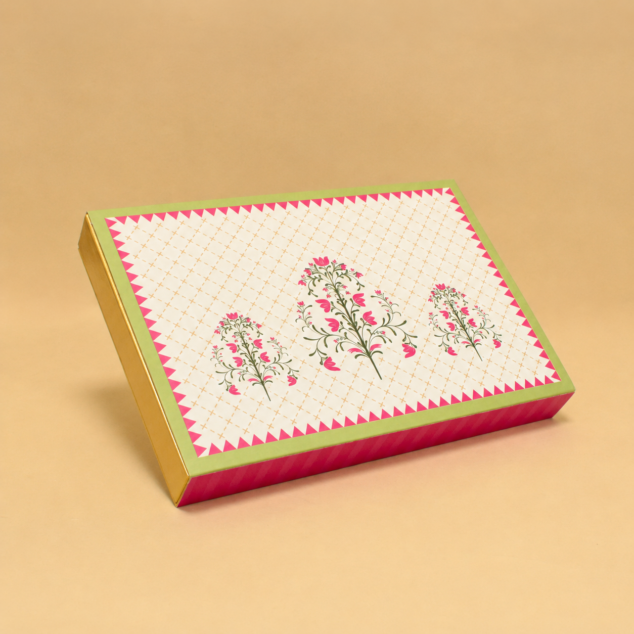 Gul-e-Zar 15 Cavity Chocolate Box | 10.5x7.5x1 Inches