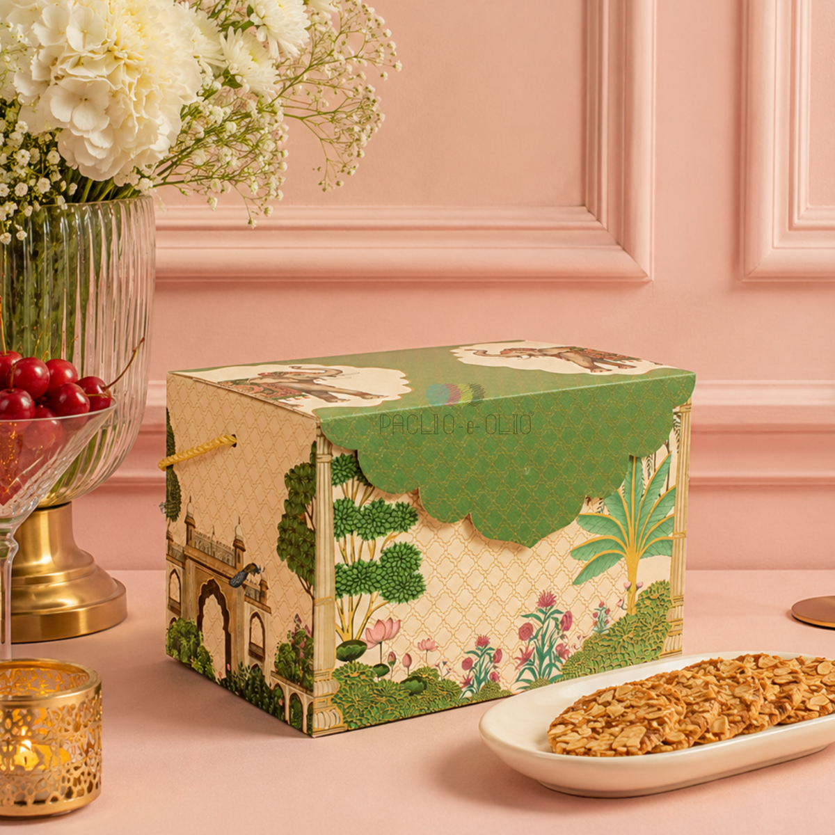 Festive Hamper Box | 9x9x6 Inches