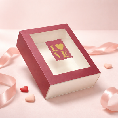 Hamper Gift Box for Chocolates & Cookies – 10.5x8.5x4 Inches