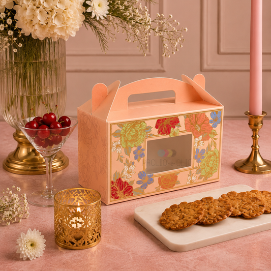 Two Jar Handle Box | 7x4x3.5 Inches