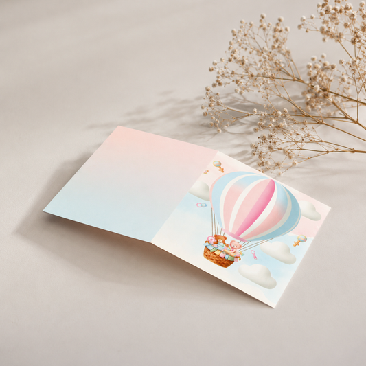Folding Card Gift Tags | 7.2x4 Inches | Pack Of 25 Pieces
