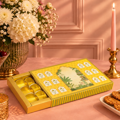 18 Cavity Chocolate Box | 10.5x7.5x1 Inches