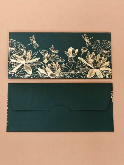 FLORAL ENVELOPE (7.5X3.5 INCHES)