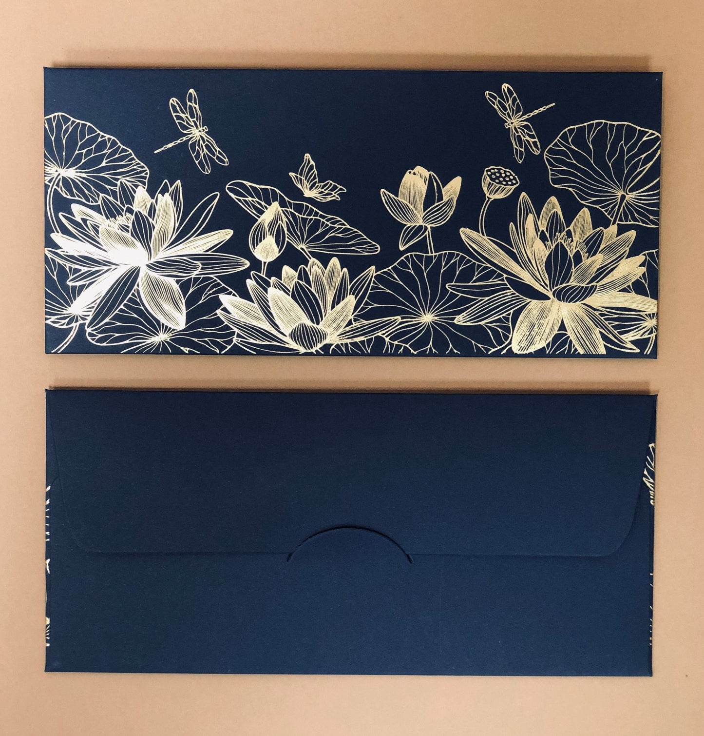 FLORAL ENVELOPE (7.5X3.5 INCHES)