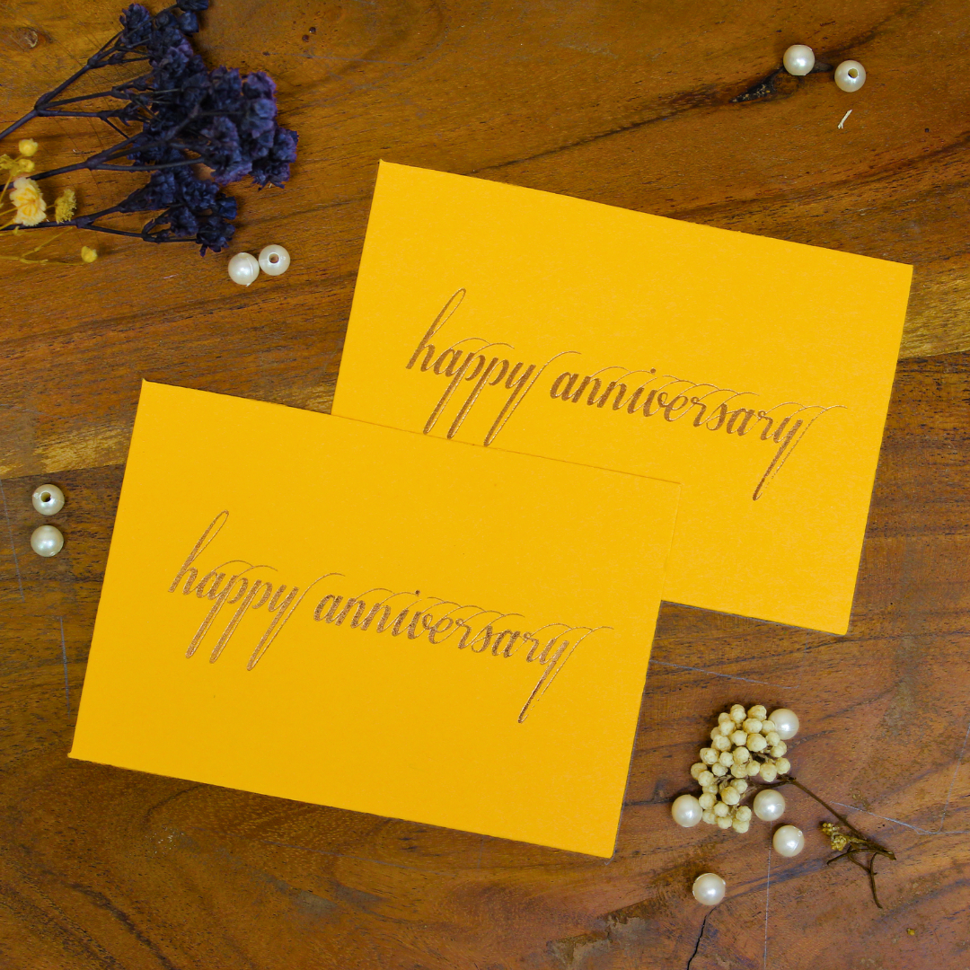 HAPPY ANNIVERSARY TAGS (4x2.75 INCHES)