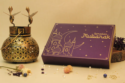 12 Cavity Ramadan Chocolate Box | 8.5x6.5x1.5 Inches