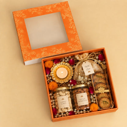 Hamper Box | 7.5x7.5x3 Inches