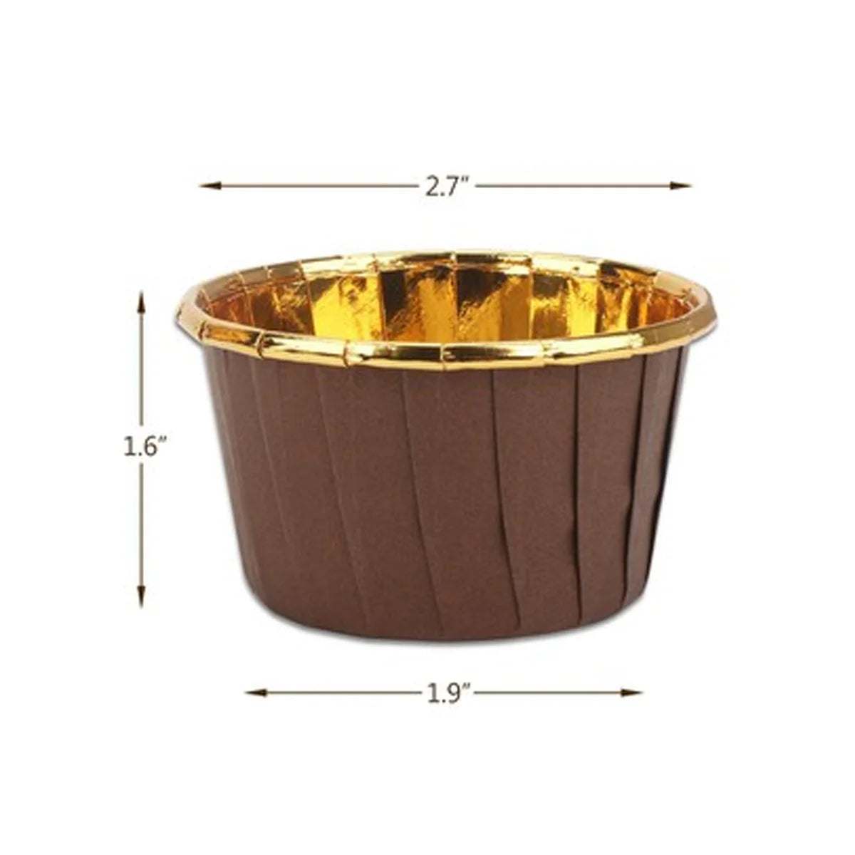 Muffin Cup Paper Mould | Pack of 100 pieces