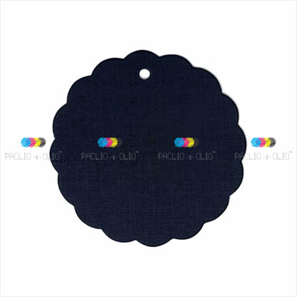 Scallop Tags (DIA: 2.5 Inches)